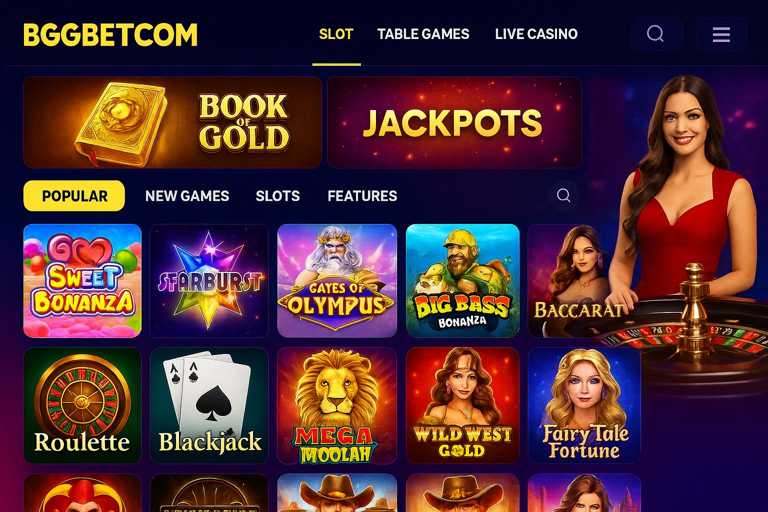 Jogos de cassino online BGGBETCOM