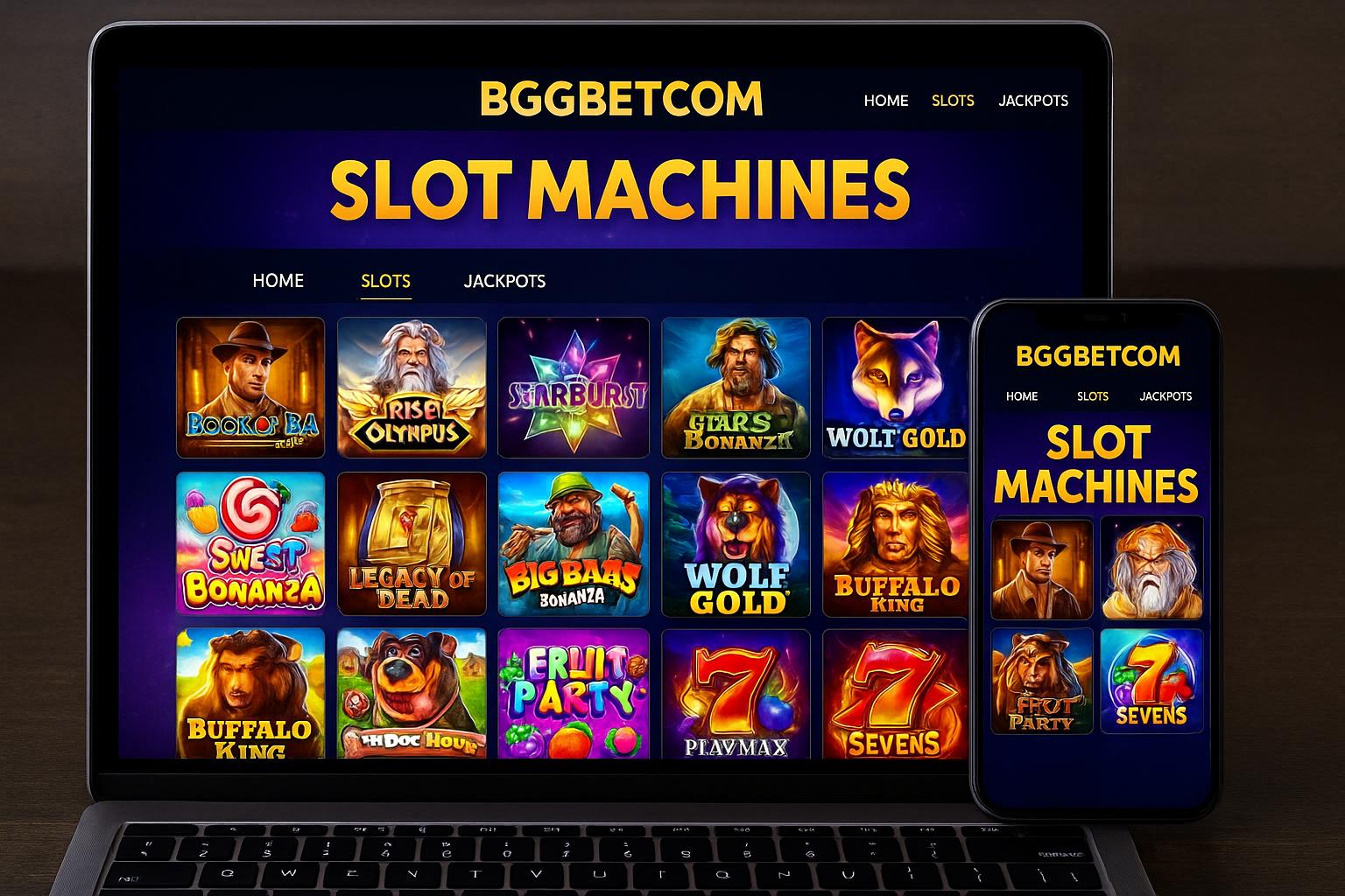Explore o mundo das slot machines no BGGBETCOM Casino